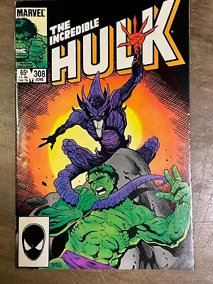 Buy Incredible Hulk 308, 1985 • 2.32£