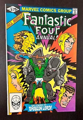 Buy FANTASTIC FOUR ANNUAL #16 (Marvel Comics 1981) -- Bronze Age -- NM- • 13.19£