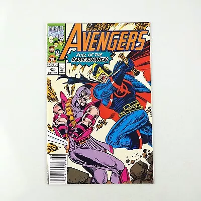 Buy Avengers #344 Newsstand Black Knight VF+ (1992 Marvel Comics) • 3.10£