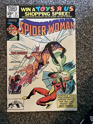 Buy Spider-Woman / Marvel Comics / 1980 / Issue 31 Scotty Becomes The Hornet 1st App • 4£