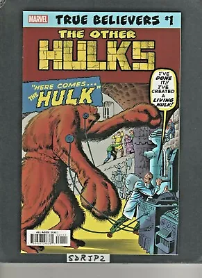 Buy True Believers The Other Hulks #1 Nm Unread Key 1st Hulk Journey Into Mystery 62 • 3.88£