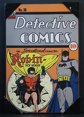 Buy BATMAN Detective Comics #38 Comic Book Cover Wood Plaque DC Comics • 42£