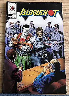 Buy Bloodshot #4, Valiant Comics, May 1993 & Bagged • 3.97£