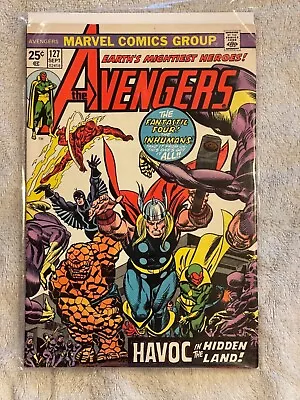 Buy Marvel Comics The Avengers #127 1974 VF • 19.42£