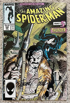 Buy Amazing Spider-Man #294 Kraven's Last Hunt Signed Mike Zeck Key Death Of Kraven • 42.71£