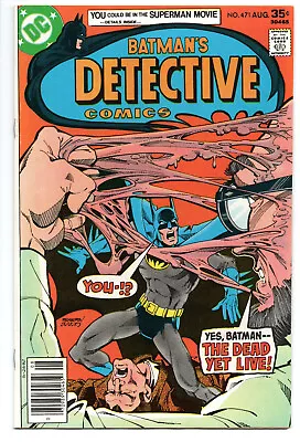 Buy Detective Comics #471 DC 1977 1st Hugo Strange FN/FN- Great Copy Actual Scans • 15.52£