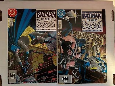 Buy Batman Comics #418 & 419 1988,  Ten Nights Of The Beast  • 11.65£
