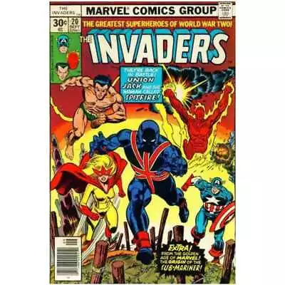 Buy Invaders #20  - 1975 Series Marvel Comics NM Minus / Free USA Shipping [l} • 63.46£