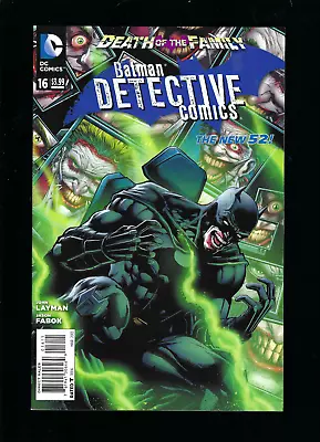 Buy Detective Comics New 52 #16 1st Print JASON FABOK CVR Joker NM • 3.49£