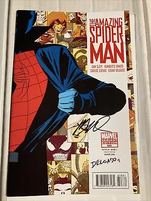Buy Amazing Spider-Man #648 Variant, Signed By Humberto Ramos / Edgar Delgado - New • 31.03£