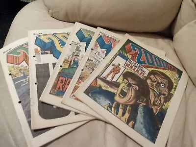 Buy 2000ad Comic Prog60/61/63/64@69 JobLot 5 Comics Look At Description 1978 • 20£