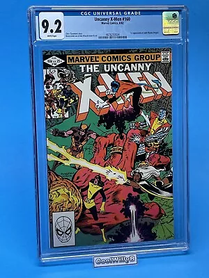 Buy Uncanny X-men #160! CGC 9.2! 🔑! First Adult Illyana! Very Nice -Look! • 38.83£