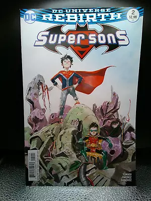 Buy Super Sons #2 (DC Comics, May 2018) Variant • 3.10£