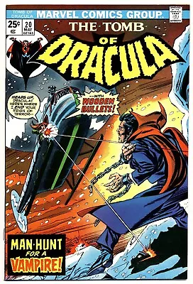 Buy TOMB OF DRACULA #20 VG/F, Gene Colan Art, Marvel Comics 1974 Stock Image • 10.10£