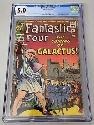 Buy Fantastic Four #48 CGC 5.0 1st App. Silver Surfer Galactus Marvel Comics 1966 • 1,164.91£