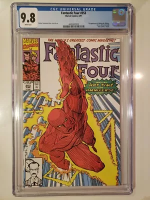 Buy Fantastic Four 353 CGC 9.8 Marvel Comics 1991 1st Mobius • 69.12£