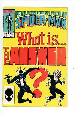 Buy The Spectacular Spider-Man #92 (1984) Spider-Man Marvel Comics • 3.49£