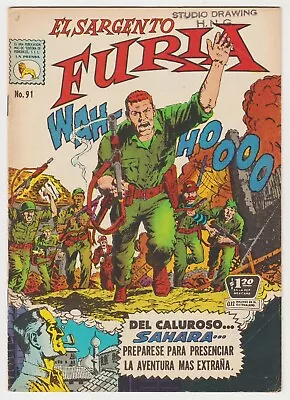 Buy El Sargento Furia #91 La Prensa Mexican Sgt Fury #72 Humphrey Bogart Casablanca • 19.41£