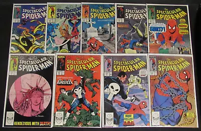 Buy Spectacular Spider-Man Lot #140, 141, 143, 145, 146, 147, 148, 149, 150 RR185 • 23.26£