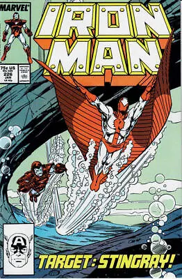 Buy IRON MAN #226 F, Bob Layton Art, Direct Marvel Comics 1988 Stock Image • 3.11£