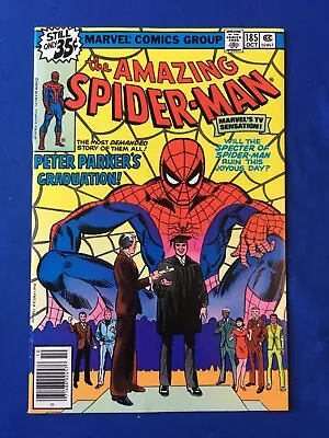 Buy Amazing Spider-Man #185 VFN/NM (9.0) MARVEL ( Vol 1 1978) Graduation Issue (C) • 28£