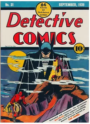 Buy Facsimile Reprint Covers Only To Detective Comics #31 (1939) • 13.98£