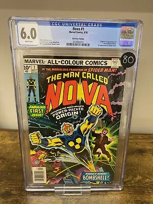 Buy Nova #1 1976 Cgc 6.0 Marvel  • 80£