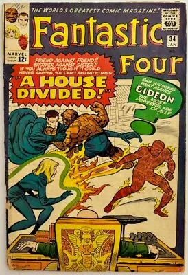 Buy Fantastic Four #34 (1965) • 30£