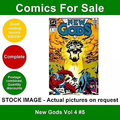 Buy DC New Gods Vol 4 #5 Comic - VG/VG+ 01 June 1989 • 2.49£