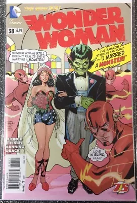 Buy Wonder Woman #38 (2015) Variant Dodson 75th Anniversary Flash Edition • 3.99£