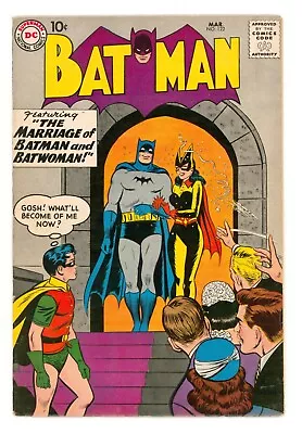 Buy Batman #122 VFN- 7.5 Marriage Of Batman And Batwoman • 295£