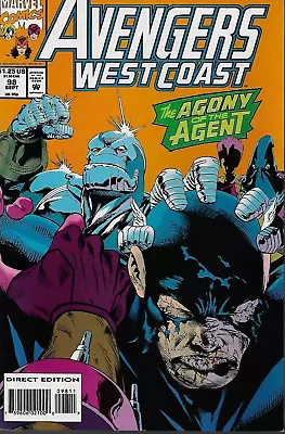 Buy AVENGERS WEST COAST (1985) #98 - Back Issue • 9.99£