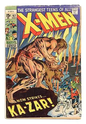 Buy Uncanny X-Men #62 GD/VG 3.0 1969 • 25.63£