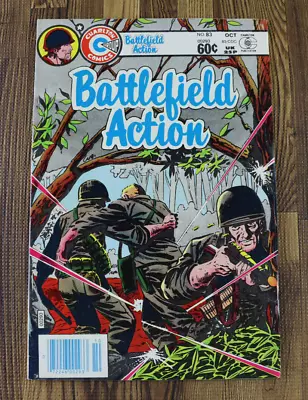 Buy 1983 Charlton Comics Battlefield Action #83 NEWSSTAND G/FN+ • 5.90£