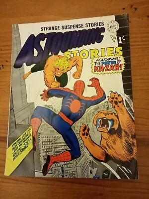 Buy Alan Class Astounding Stories #66. B & W Reprints Us Amazing Spider-man #57 Vfn • 39.99£