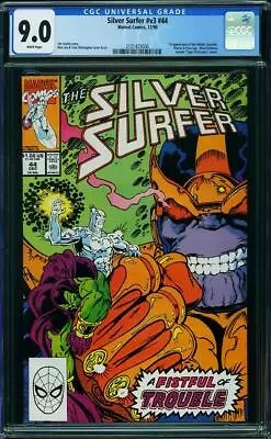 Buy Silver Surfer 44 Cgc 9.0 White Pages    Wks • 85.42£