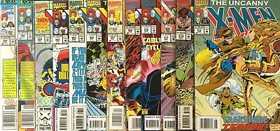 Buy The Uncanny X-Men 12 Comic Lot Range # 194 - 313 VF To NM Grade • 27.96£