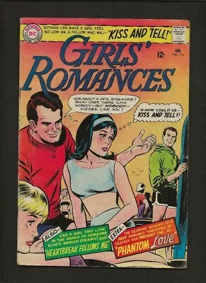 Buy Girls Romances 114 VG 4.0 High Definition Scans • 26.40£