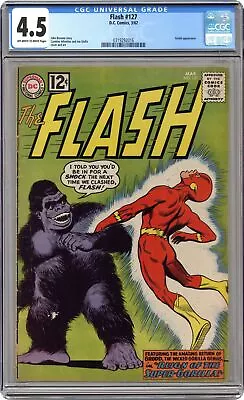 Buy Flash #127 CGC 4.5 1962 0319292016 • 93.19£