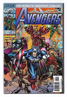 Buy Avengers #11 (Vol 2) : NM- :  Shadow Victory!  : Scarlet Witch, Loki • 1.95£