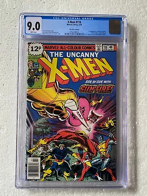 Buy X-MEN #118 CGC 9.0 1st App. Mariko Yashida! • 129.99£