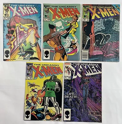 Buy Uncanny X-Men Comic Lot 194 195 196 197 198 First Appearance Fenris Von Strucker • 17.86£