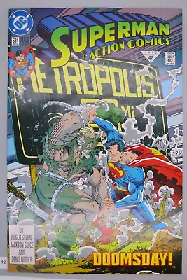 Buy Action Comics #684 - Dec. 1992, Dc Comics - Doomsday • 5.05£