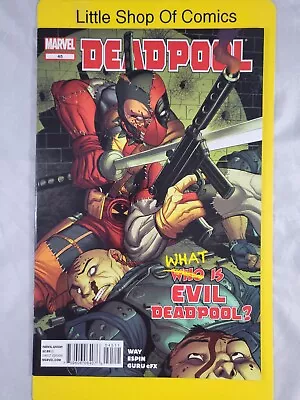 Buy Deadpool #45 2011 Marvel Comics 1st Appearance Of Evil Deadpool • 7.76£