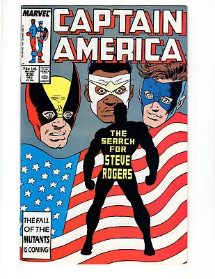 Buy Captain America #336 - Marvel (1987) CAP BECOMES THE CAPTAIN! Fine/Very Fine • 2.33£