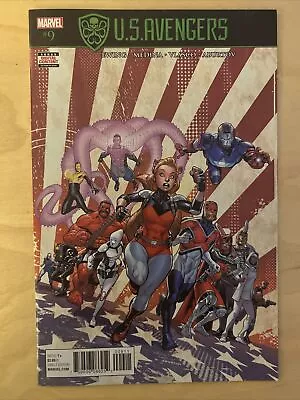 Buy U.S.Avengers #9, Marvel Comics, December 2017, NM • 4.50£