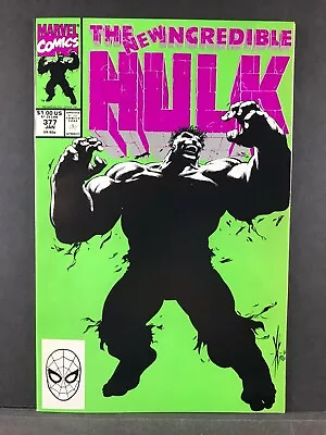 Buy The Incredible Hulk 377 Marvel Comics 1991 1st Appearance Of Professor Hulk NM • 15.52£