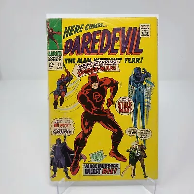 Buy DAREDEVIL #27 (1967) Gene Colan Amazing Spider-Man! 《LOW GRADE》COMBINED SHIPPING • 11.65£