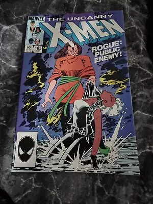 Buy Marvel Comics - The Uncanny X-Men #185 Rogue Public Enemy 1984 60c • 5£