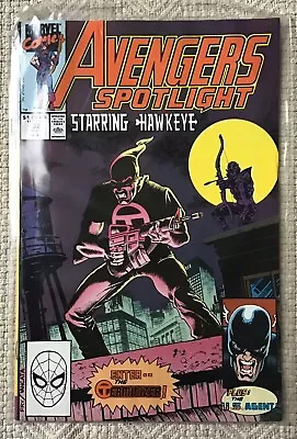 Buy AVENGERS SPOTLIGHT Issue 32 MAY 1990 - Marvel Comic Series - Vintage Modern Age • 2.99£